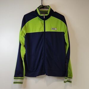 Nike Full Zip Track Jacket Seattle Seahawks Colors Unisex Sz XL 16-18 EUC NICE!